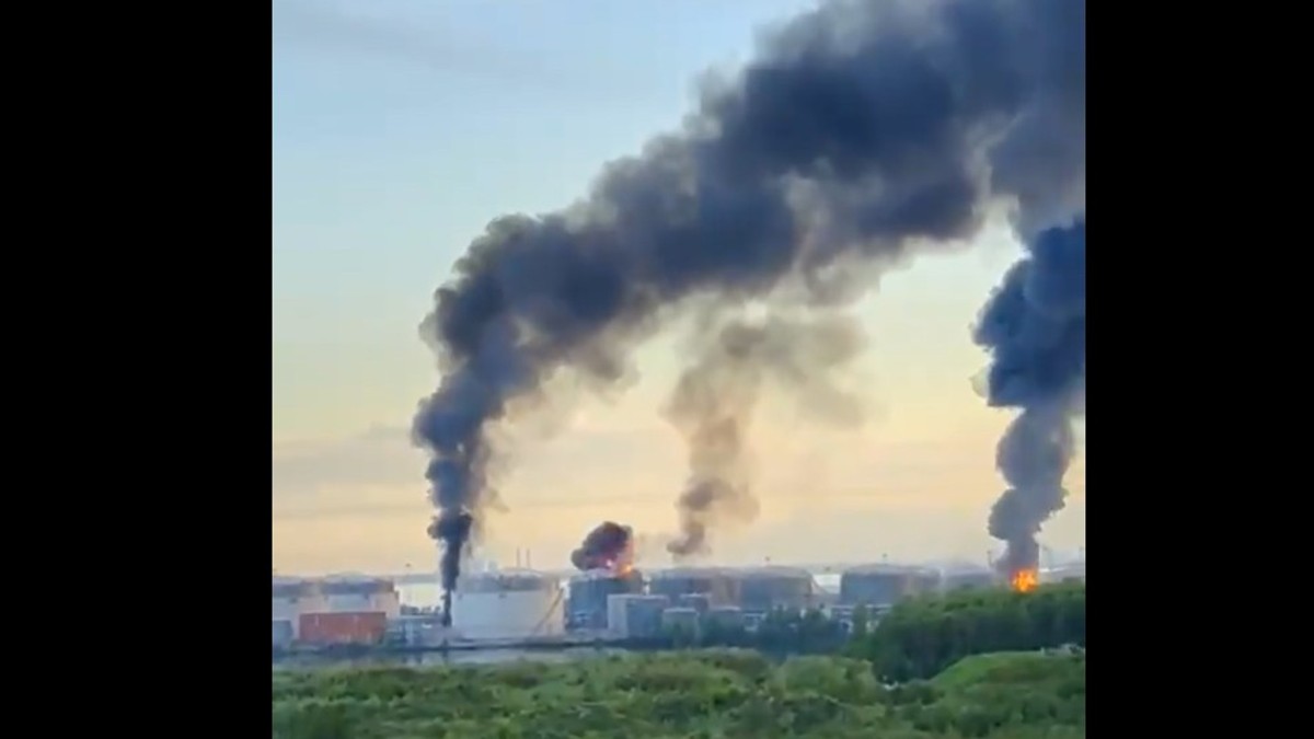 Ukrajinski napad na Sankt Peterburg