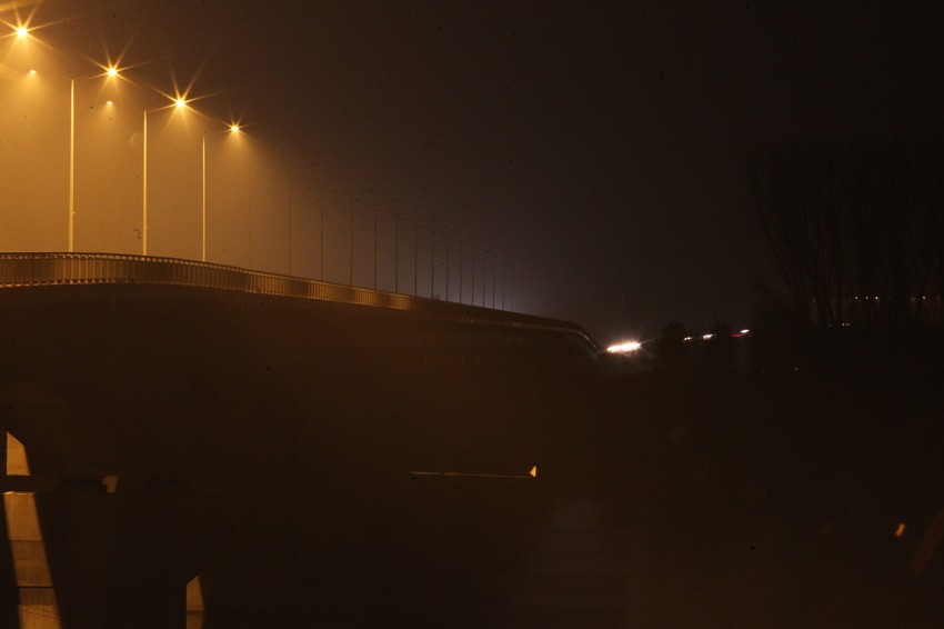 Pupinov most u decembru 2018.