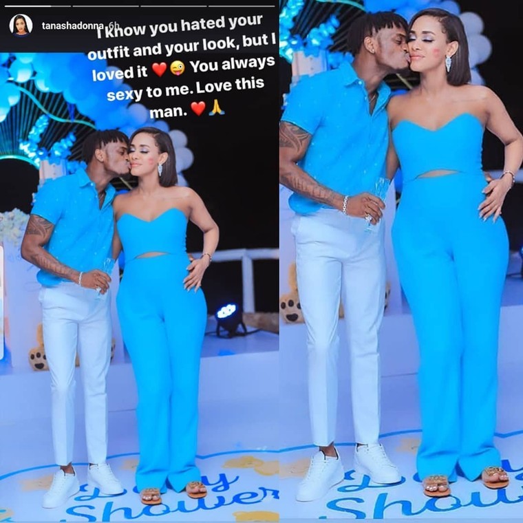 Tanasha Donna forced to defend Diamond after his baby shower photo went viral