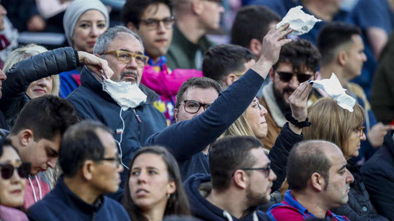Kibice FC Barcelona. Fot. Getty Images
