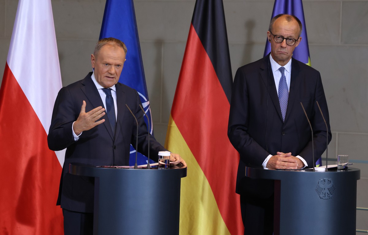 "Słowa nie wystarczą". Niemieckie media komentują wizytę Donalda Tuska