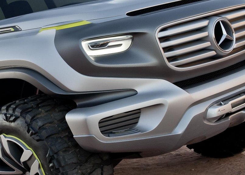 Jak zapowiadają ludzie z Mercedesa prototypowy Ener-G-Force to zapowiedź kształtów jakimi być może obdarzy kierowców nowa generacja klasy G, która ma pojawić się w ofercie w 2025 roku...