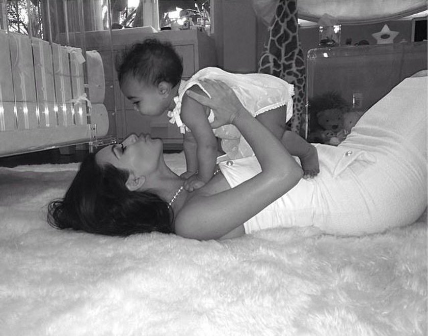 Kim Kardashian i North West