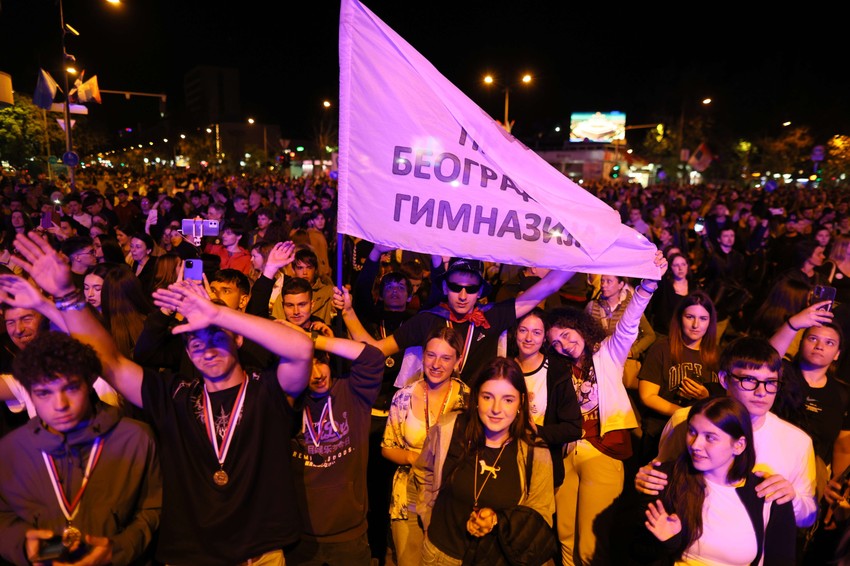 srednjoškolci novi sad protest