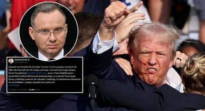 Prezydent Duda zareagował na próbę zabójstwa Trumpa. "Dziękuję Bogu"