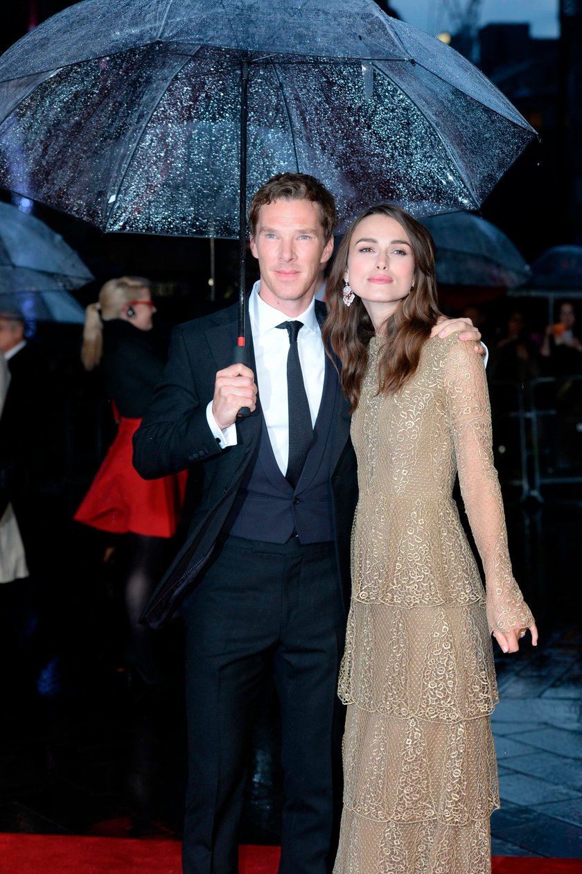 Keira Knightley i Benedict Cumberbatch na London Film Festival 2014