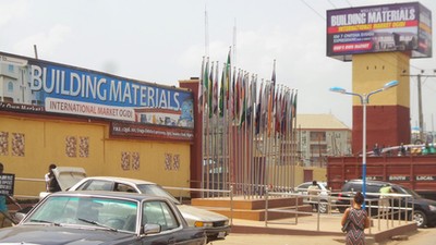 Building materials market in Ogidi, Anambra State. [amazingviewpoints]