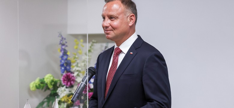 Prezydent Andrzej Duda na audiencji u cesarza Japonii Naruhito