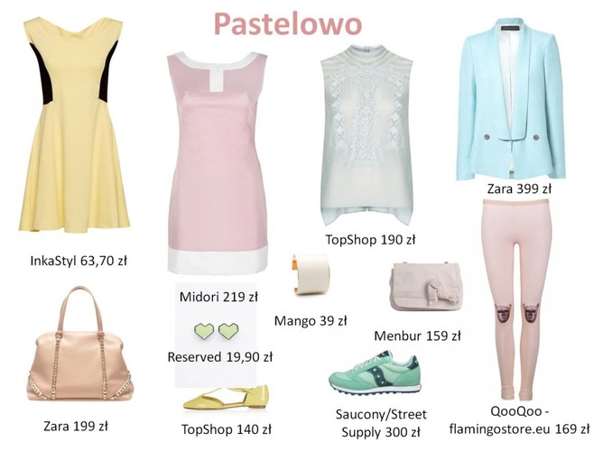 Stylizacje na imprezę pod chmurką