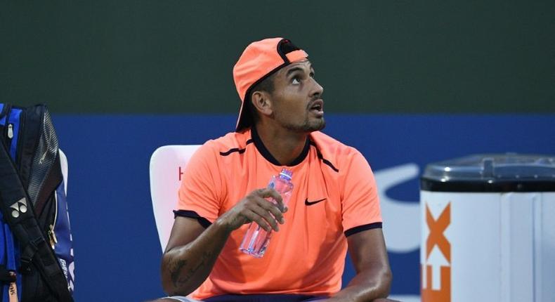 Nick Kyrgios said his forced hiatus from tennis, when a meltdown at the Shanghai Masters resulted in an initial eight-week suspension, has proved a blessing