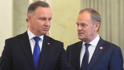 Andrzej Duda i Donald Tusk