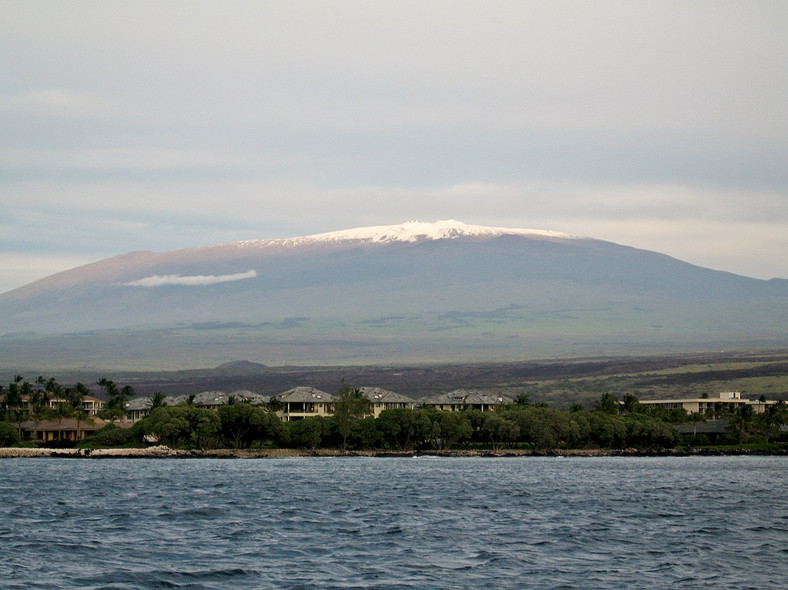 7. Mauna Kea i Mauna Loa - Ziemia. Wysokość: 10,2 km.
