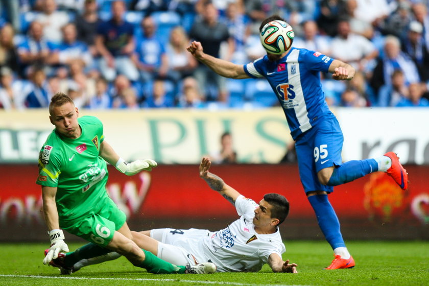 Lech Poznań - Pogoń Szczecin 1:0. Kolejorz wciąż liderem.