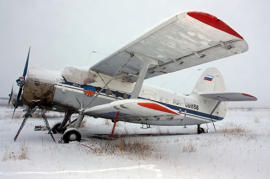 Rosyjski An-2 należący do organizacji DOSAAF