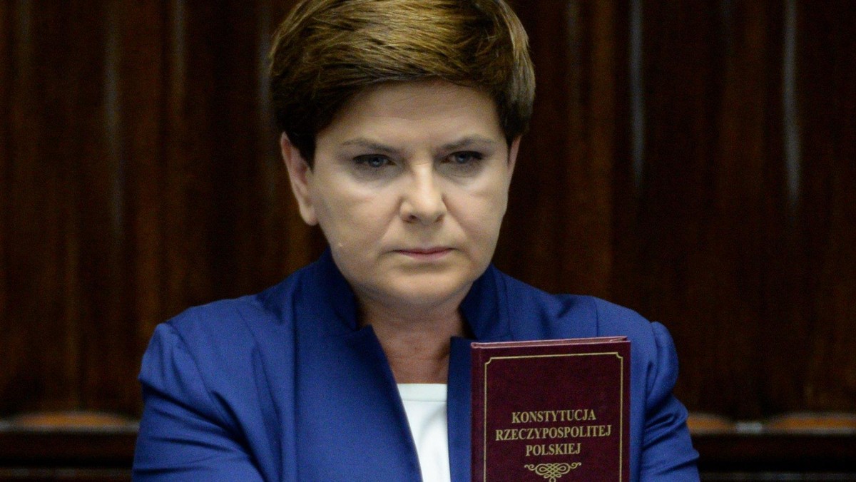 Beata Szydło konstytucja