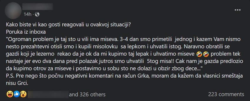Miševi u apartmanu