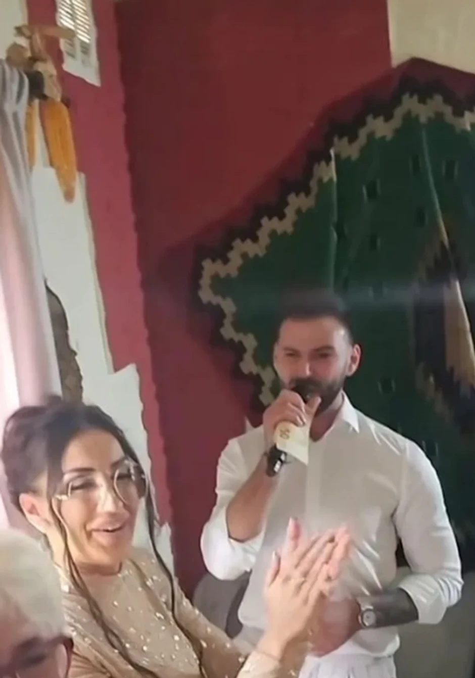 Marko Gačić sa ljubavnicom