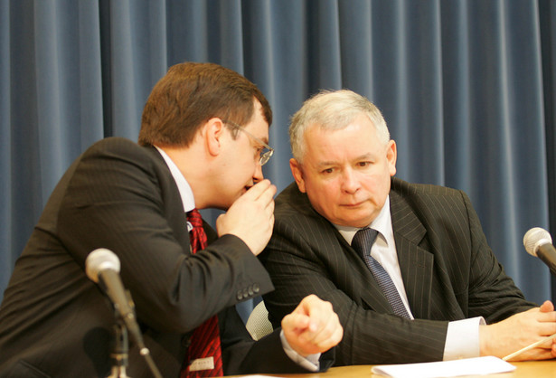 Zbigniew Ziobro i Jarosław Kaczyński