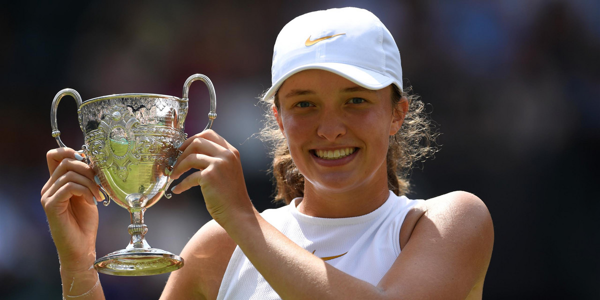 Wygrywając w 2018 r. Wimbledon Iga Świątek zaskoczyła nawet własnego ojca.