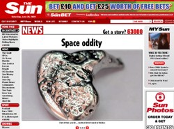 Zobacz, jak wygląda kawałek UFO