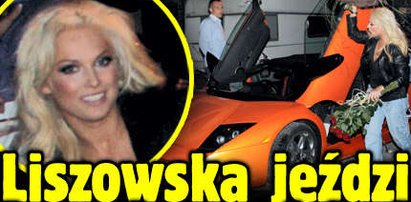 Liszowska jeździ lamborghini