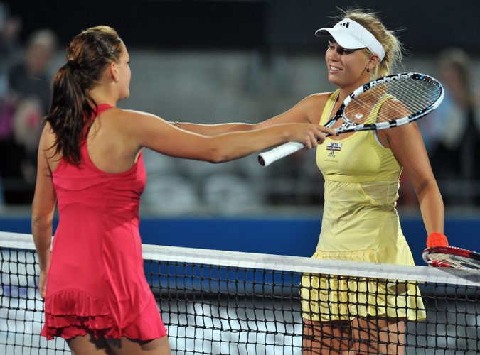 Agnieszka Radwańska i Caroline Wozniacki
