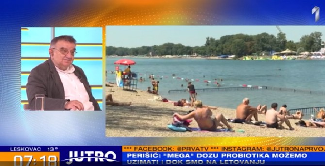 Dr Vojislav Perišić foto: TV PRVA 