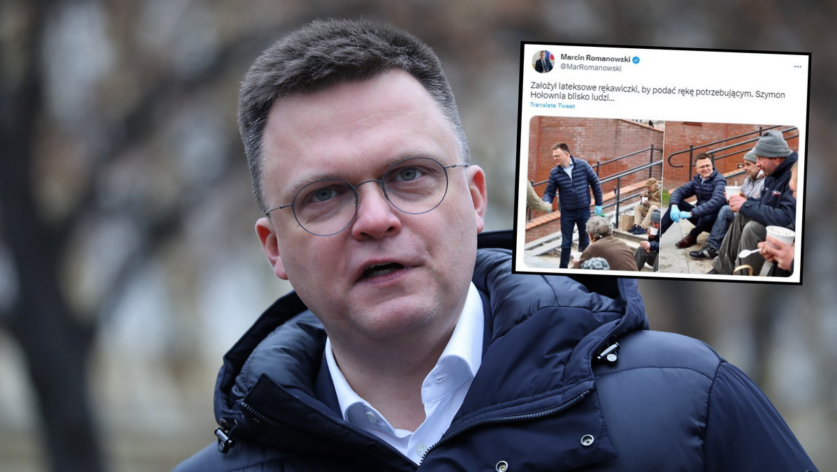 Wiceminister sprawiedliwości uderza w Hołownię. Poszło o lateksowe rękawiczki
