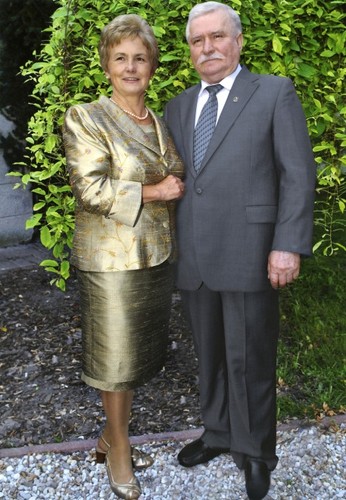 Danuta i Lech Wałęsowie