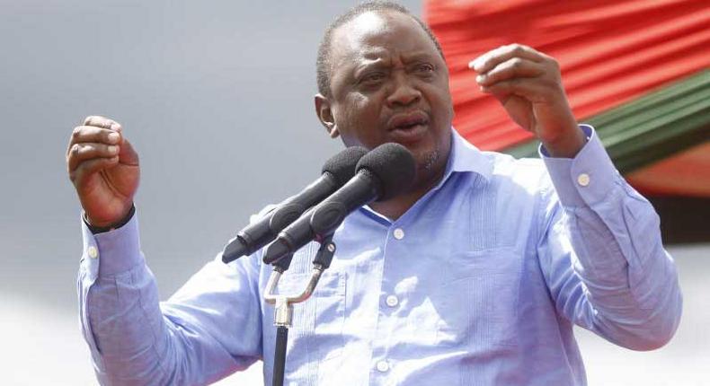 File image of President Uhuru Kenyatta