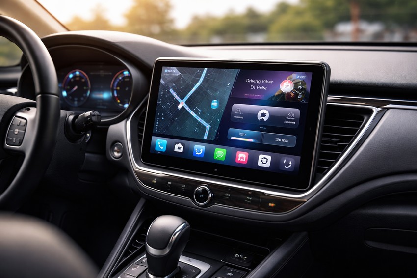 Ekran na dodir u automobilu