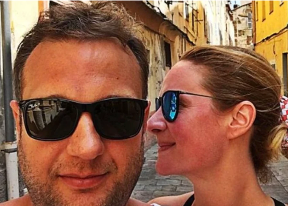 Tamra Grujić sa mužem