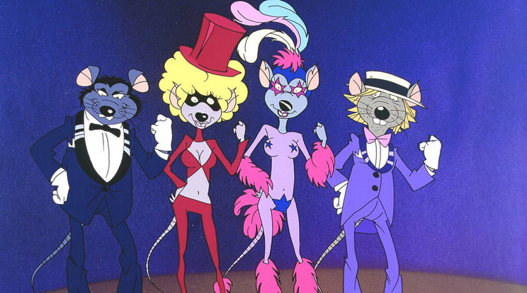 A Macskafogó című rajzfilmben szerepeltek a bérgyilkos patkányok