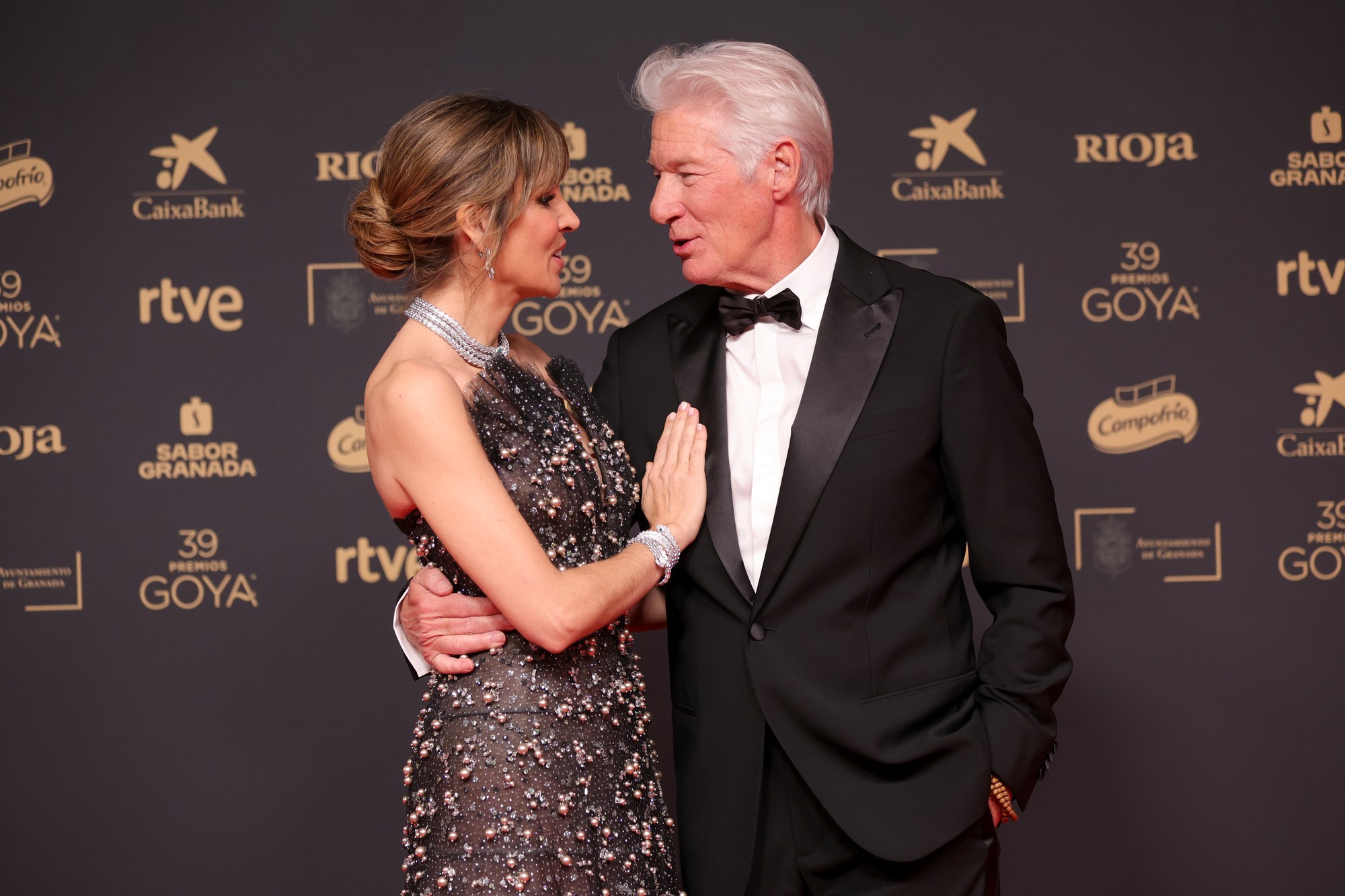 Richard Gere a Alejandra Silva.