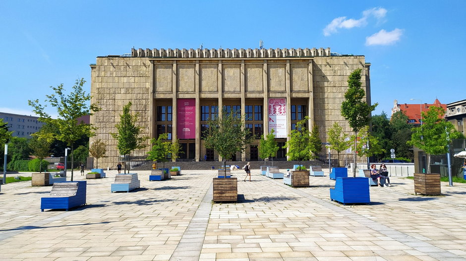 Gmach Muzeum Narodowego w Krakowie.