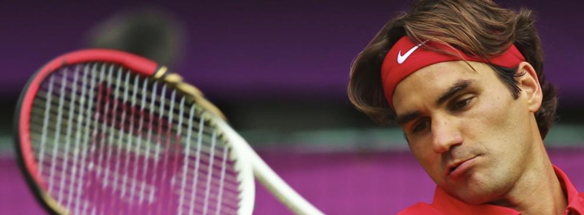Tenisista Roger Federer.
