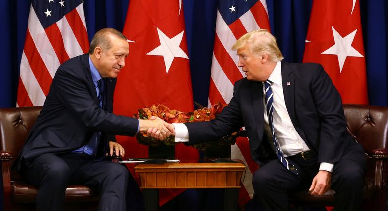 Recep Tayyip Erdogan Donald Trump