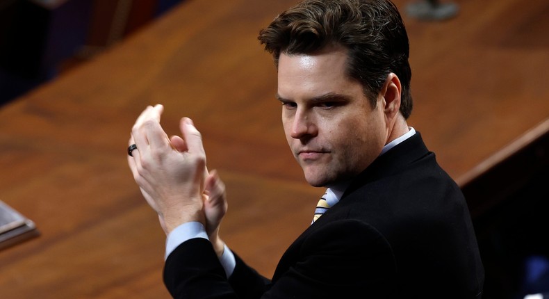 Rep. Matt Gaetz.Anna Moneymaker/Getty Images