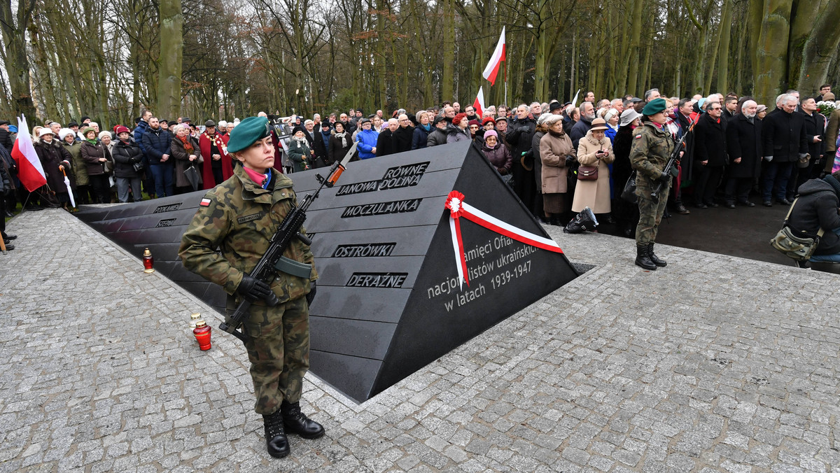 Szczecin: odsłonięto Pomnik Ofiar Nacjonalistów Ukraińskich