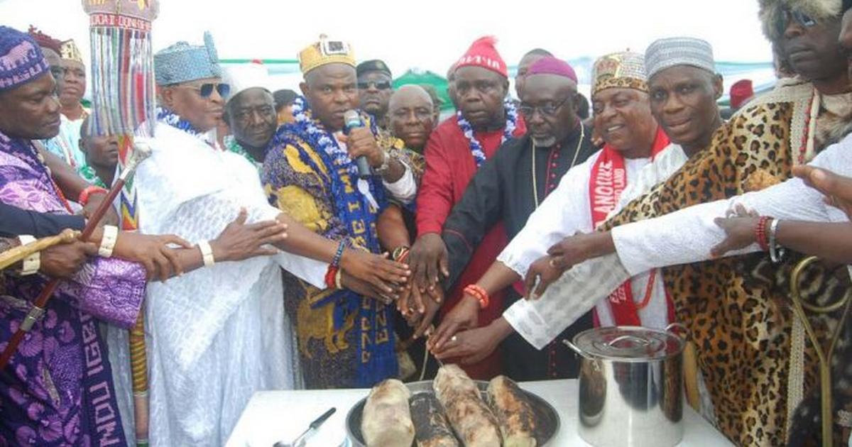 New Yam Festival The celebration of thanksgiving Pulse Nigeria