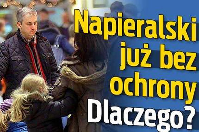 Napieralski już bez ochrony. Dlaczego?