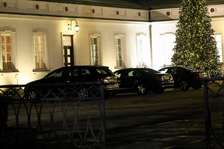 Kolizja konwoju prezydenta pod Belwederem