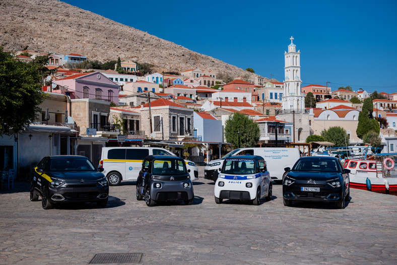 Elektryczne Citroeny dla policji i straży przybrzeżnej w Grecji