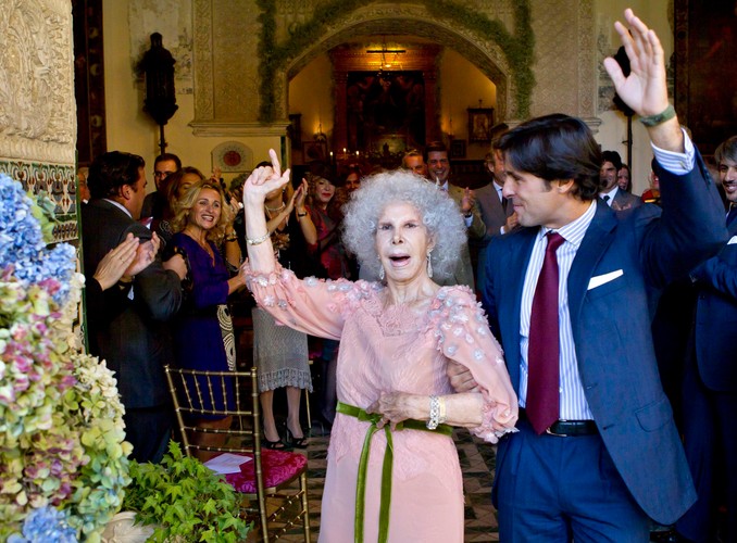 Księżna Alby Cayetana i jej były zięć torreador Francisco Rivera