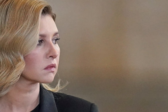 Olena Zelenska u Vestminsterskoj opatiji foto: Jacob King/ AFP