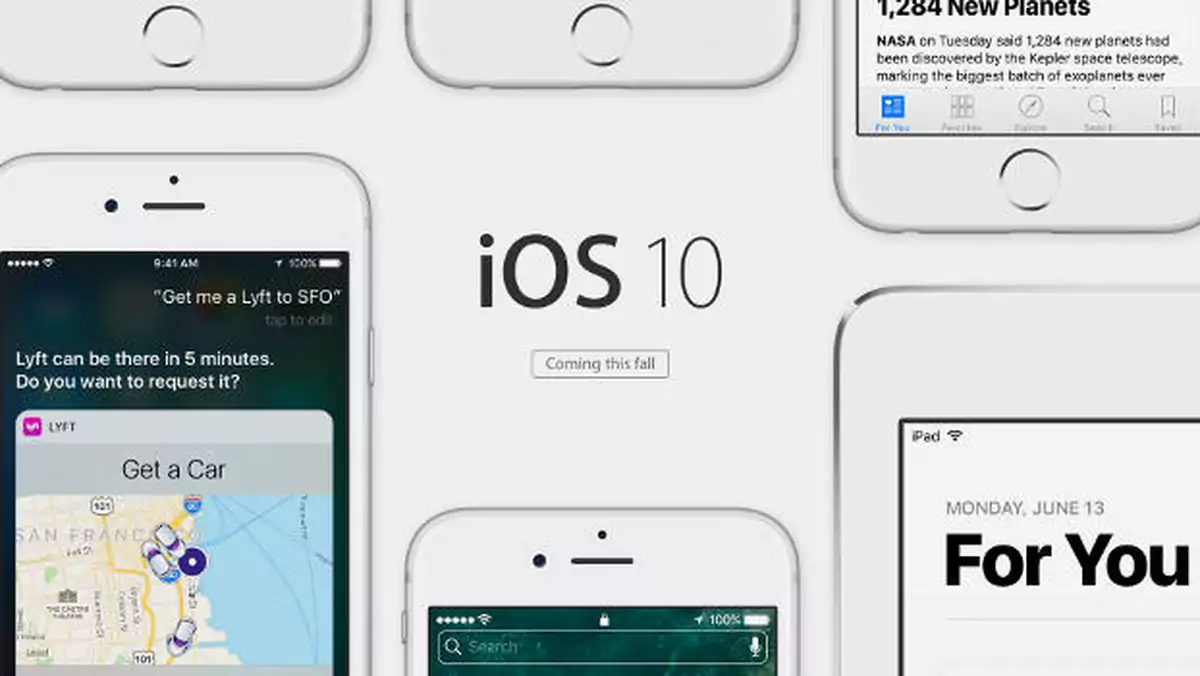 W iOS 10 nie da się jednak usunąć aplikacji Apple