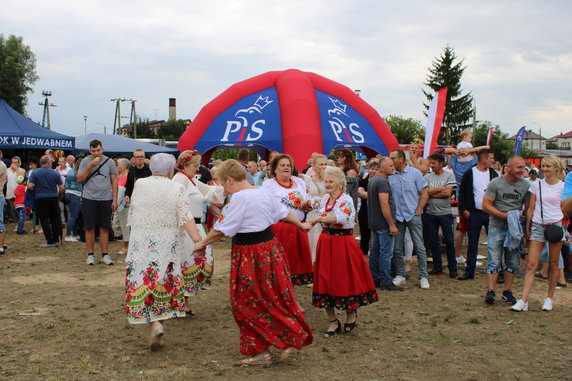 Piknik PiS w Stawiskach, woj. podlaskie