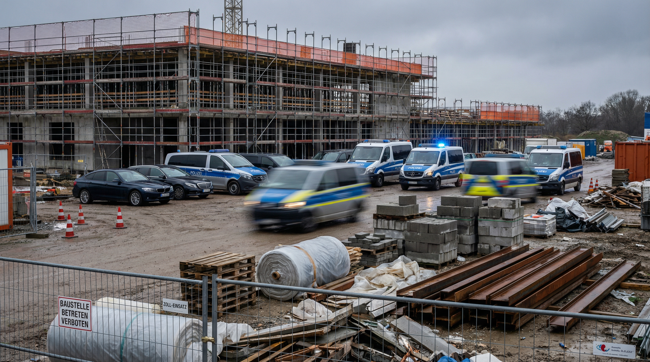 Verdacht auf 28 Millionen Hinterziehung: Großrazzia gegen Schwarzarbeit - 800 Beamte