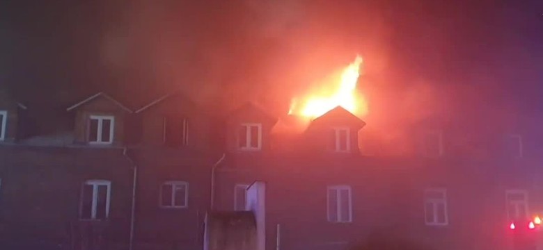 Pożar kamienicy na Pradze-Południe w Warszawie. Jedna osoba zginęła