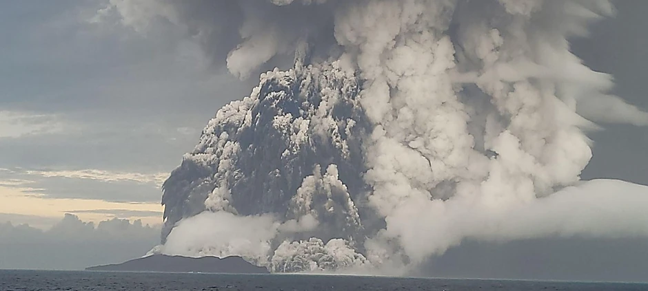 Erupcija vulkana, Tonga, 17. januar 2022.